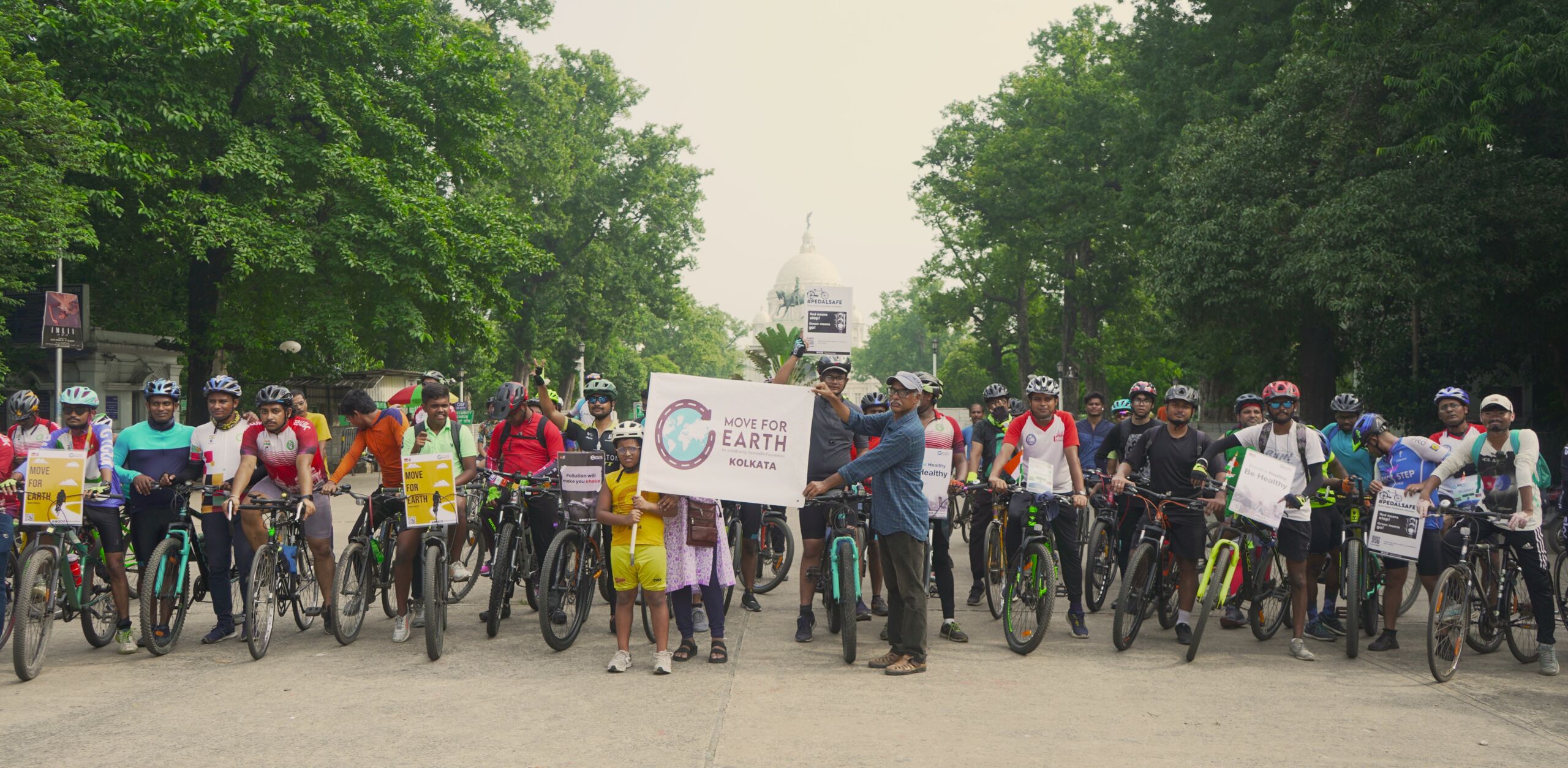 Move For Earth Global Cycle Ride: Pedaling Towards a Greener Tomorrow